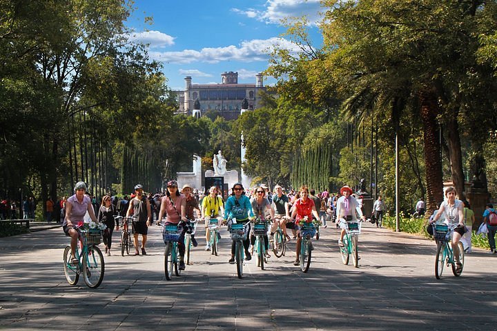 Tour de parque de Chapultepec en Ciudad de Mexico